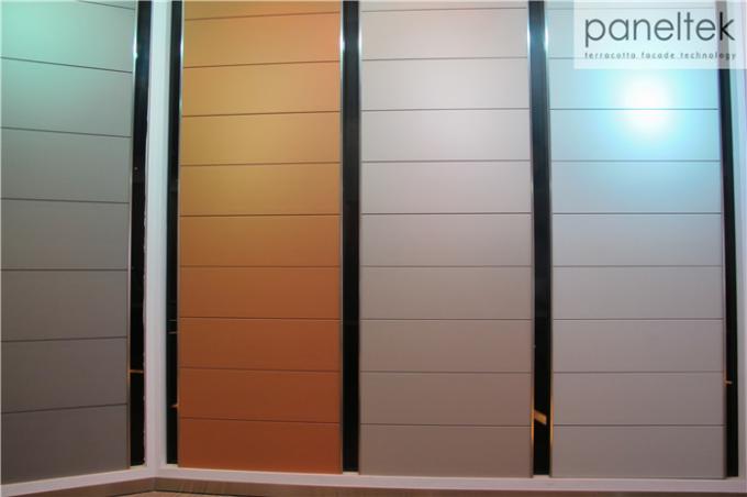 Customized - Shape Terracotta Panels No Radiation For Outdoor Wall Cladding