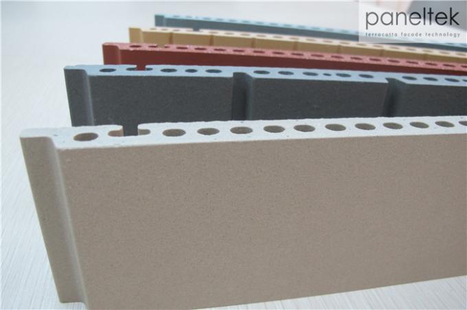 Decorative Materials Terracotta Ventilated Facade With Weather Resistance