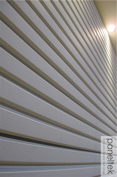 Deep Grooved Shape Exterior Wall Panels 30mm Thickness With Frost - Resistance 