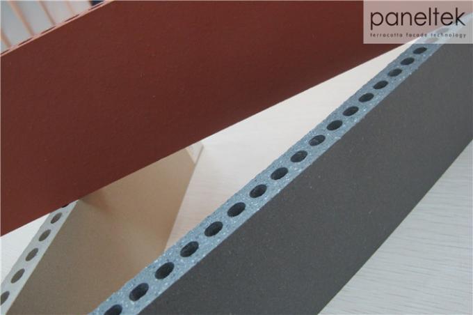 Lightweight Terracotta Facade Cladding Anti - Corrosion For Exterior Wall Systems