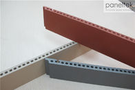 Anti - Fade Terracotta Facade Cladding , External Insulated Cladding Panels