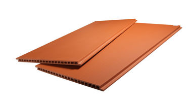 China F30 Terracotta Panel Wall Facade With 30mm Thickness , Exterior Wall Cladding Material factory