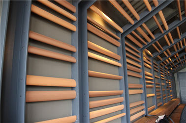 China Interior Decoration Terracotta Baguette Louver For Facade Wall Decorative factory