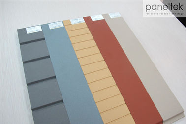 China Flexible Soft Grooved Ceramic Tile Cladding Safety With Convenient Fixing System factory