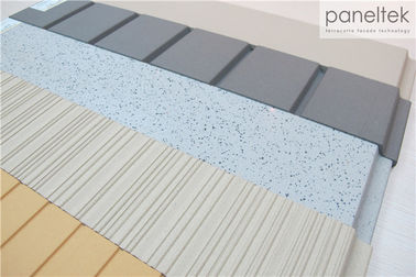 China Clay Exterior Wall Panels With Lined / Grooved / Polished Different Finish factory