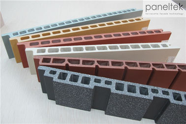 Building Facade Clay Tile Wall Cladding Anti - Cold With Self - Cleaning System