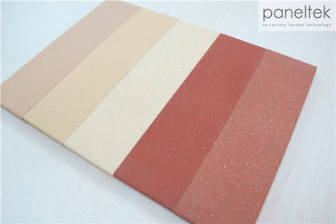 China Sandblasted Ceramic Wall Cladding / Ceramic Rainscreen Cladding Wall Decoration factory