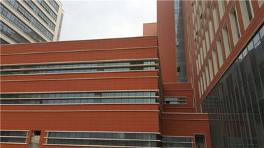 China Modern Terracotta Ventilated Exterior Building Facade Materials With High Strength factory