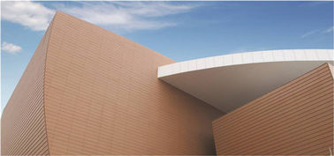 China Classic Terracotta Ventilated Facade , Anti - UV Building Facade Materials  factory