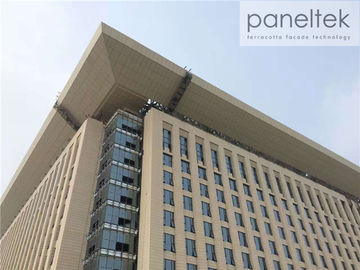 China Ceramic Facade Exterior Cladding Systems Hollow Structures With Thermal Insulation factory