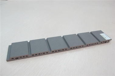 China Grey Grooved Building Facade Panels 18mm Thickness Exterior Wall Materials factory