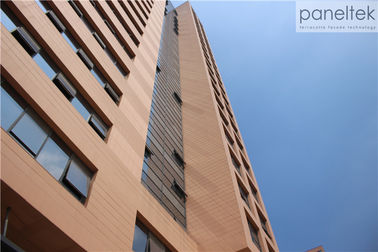 China 18mm 30mm 20mm Thick Terracotta Cladding Building Facade , Exterior Cladding Materials factory