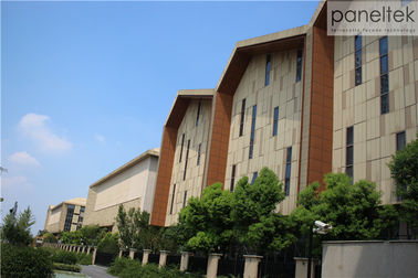 China 100 Clay Terracotta Cladding Exterior Wall Facade Materials With Various Colors And Shapes factory